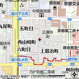 京都府京都市上京区東魚屋町347周辺の地図