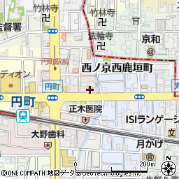 京都銀行円町支店 ＡＴＭ周辺の地図