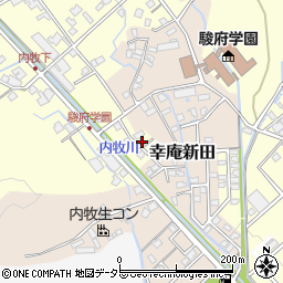 静岡県静岡市葵区内牧1650周辺の地図