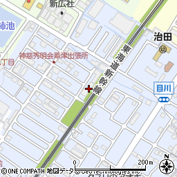 株式会社明和工業　栗東営業所周辺の地図