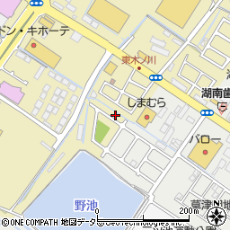 滋賀県草津市木川町1325周辺の地図
