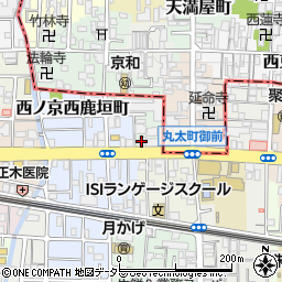 ラス・パルマス京都円町周辺の地図