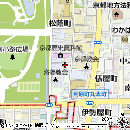 京都府京都市上京区松蔭町140-1周辺の地図