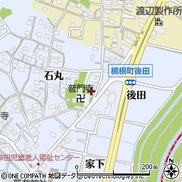 愛知県大府市横根町石丸96周辺の地図