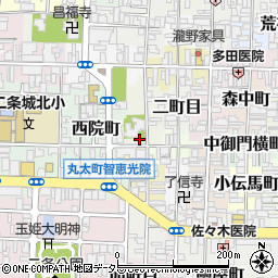 京都府京都市上京区櫛笥町723周辺の地図