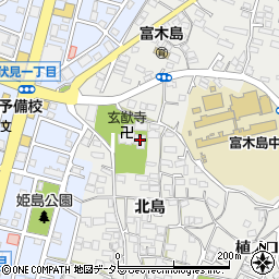 愛知県東海市富木島町北島32周辺の地図