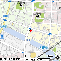 春田眼鏡店周辺の地図
