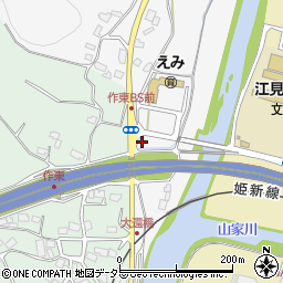 岡山県美作市藤生13周辺の地図