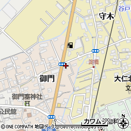 静岡県伊豆の国市御門139-5周辺の地図