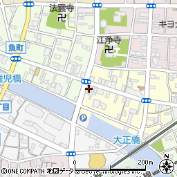 株式会社メガネの春田　清水銀座本店周辺の地図