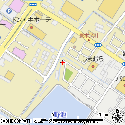 滋賀県草津市木川町1330周辺の地図