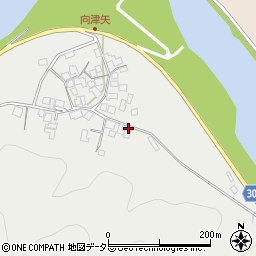 岡山県真庭市向津矢287周辺の地図