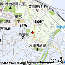 京都府亀岡市河原町40周辺の地図