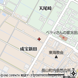 愛知県東海市高横須賀町成宝新田71-1周辺の地図
