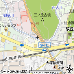 京都盆栽センター双樹園周辺の地図