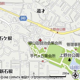 愛知県東海市富木島町山田周辺の地図