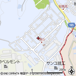 滋賀県湖南市下田1821-40周辺の地図