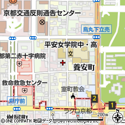 京都府京都市上京区武衛陣町232周辺の地図