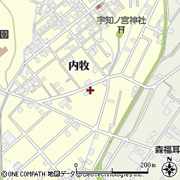 静岡県静岡市葵区内牧220周辺の地図