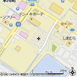 株式会社一条工務店　草津東展示場周辺の地図