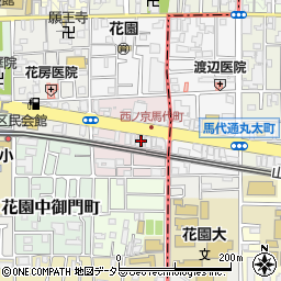 京都府京都市右京区花園藪ノ下町8周辺の地図