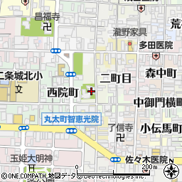 京都府京都市上京区櫛笥町715周辺の地図