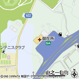 株式会社西日本宇佐美　東海支店御在所ＳＡ上り給油所周辺の地図