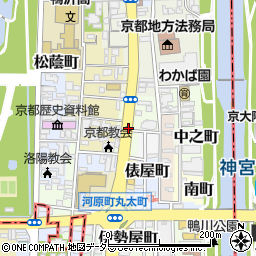 京都府京都市上京区出水町周辺の地図