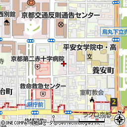 京都府京都市上京区門跡町周辺の地図