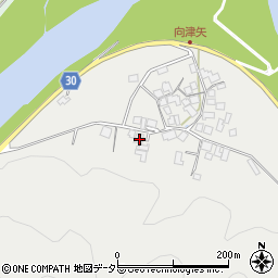 岡山県真庭市向津矢147周辺の地図