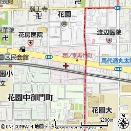 ビデオワン円町店周辺の地図