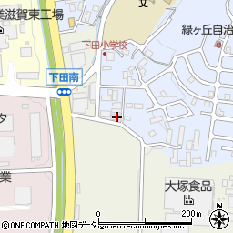 滋賀県湖南市下田108-2周辺の地図