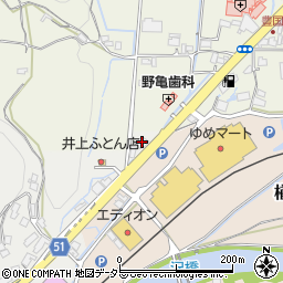 津山信用金庫美作支店周辺の地図
