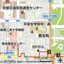 京都府京都市上京区武衛陣町周辺の地図