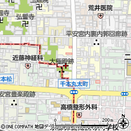 京都府京都市上京区小山町周辺の地図