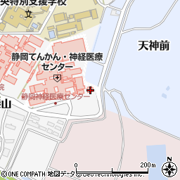 静岡県静岡市葵区漆山4周辺の地図