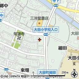 愛知県東海市大田町36周辺の地図
