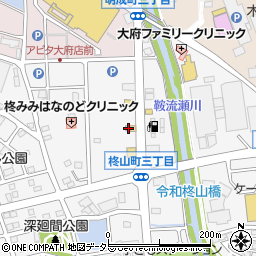 丸亀製麺 大府店周辺の地図