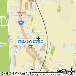 島根県江津市渡津町590-1周辺の地図