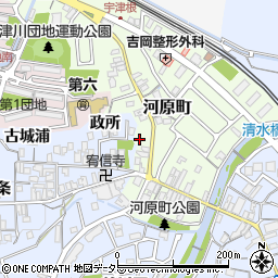 京都府亀岡市河原町42周辺の地図