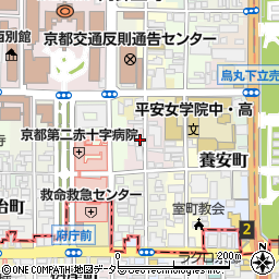 京都府京都市上京区門跡町284周辺の地図