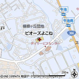 愛知県大府市横根町狐山110周辺の地図