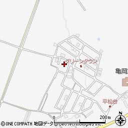 京都府亀岡市本梅町平松ハレムラ30-17周辺の地図