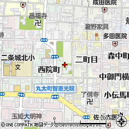 京都府京都市上京区櫛笥町709周辺の地図