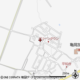 京都府亀岡市本梅町平松ハレムラ30-18周辺の地図