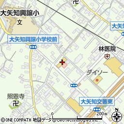 ＪＡみえきた　四季菜大矢知店周辺の地図