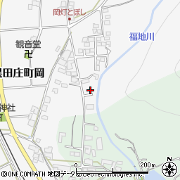 兵庫県西脇市黒田庄町岡1068-102周辺の地図