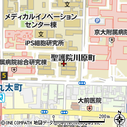 京都府京都市左京区聖護院川原町周辺の地図