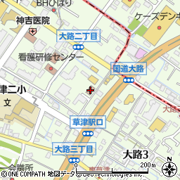 滋賀県立聴覚障害者センター周辺の地図