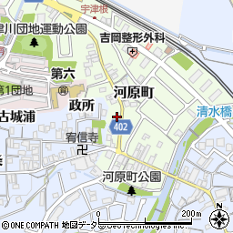 京都府亀岡市河原町45周辺の地図